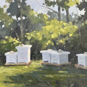 White Beehives