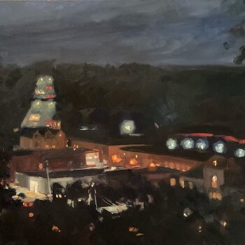 Nocturnal Paris Lookout